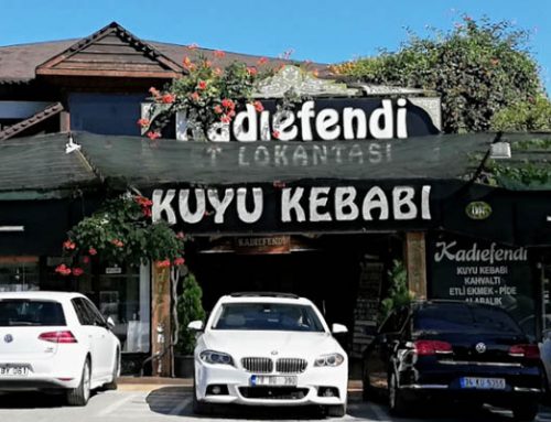 Kadıefendi Et Lokantası’nın perdelerini yıkadık